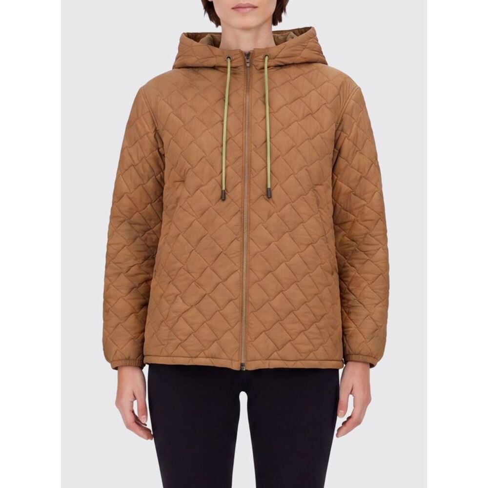 Herno Women Short Quilted Technical Fabric Puffer Jacket Herno With Hood And Zip